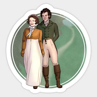Lizzie and Mr D Sticker